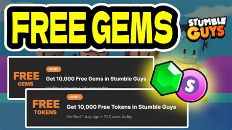 Stumble Guys Redeem: Get Free Gifts