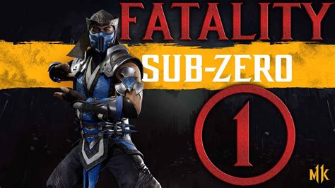 Sub Zero Fatality 1 Youtube