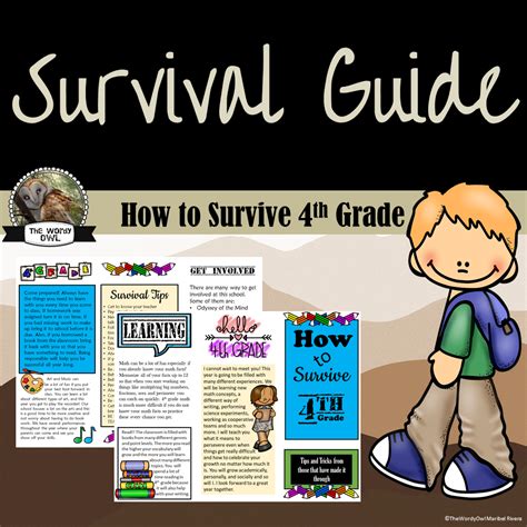 Survival Guide Brochure Pdf Lesson Plan Classroom