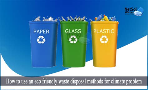 Sustainable Waste Disposal Methods