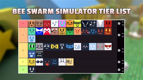 Swarm Simulator Guide Bee Swarm Simulator Tier List Tier List Images