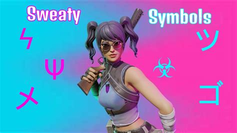 Sweaty Fortnite Names With Symbols Unleash Your Inner Gamer