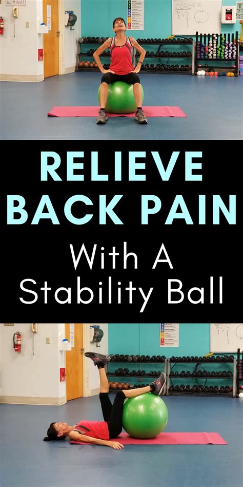 Swiss Ball Exercises For Back Pain Online Degrees