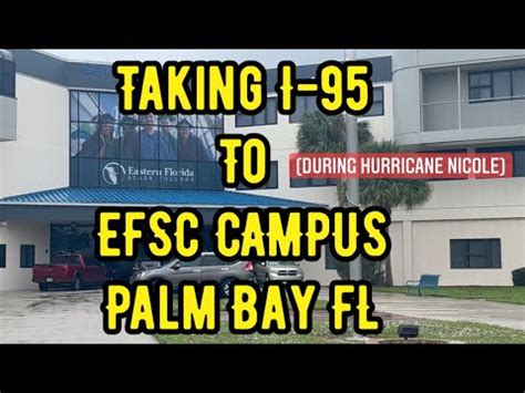 Taking I 95 To Efsc Palm Bay Fl Vlog College Drive Youtube