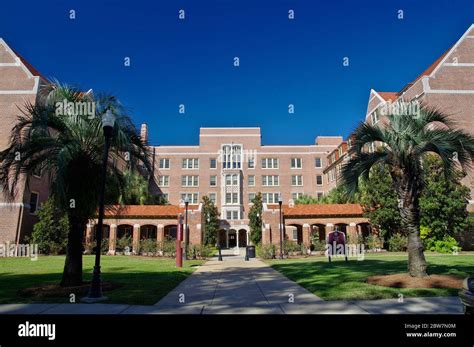 Tallahassee Usa October 24 2017 Main Gate Of Landis Hall At