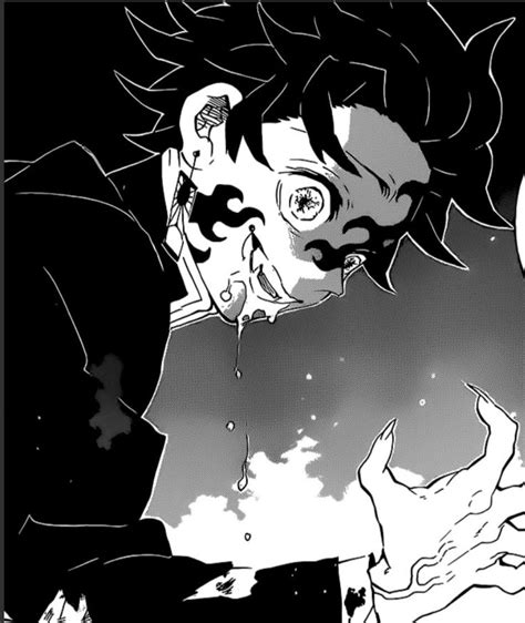 Tanjiro Demon Form Manga