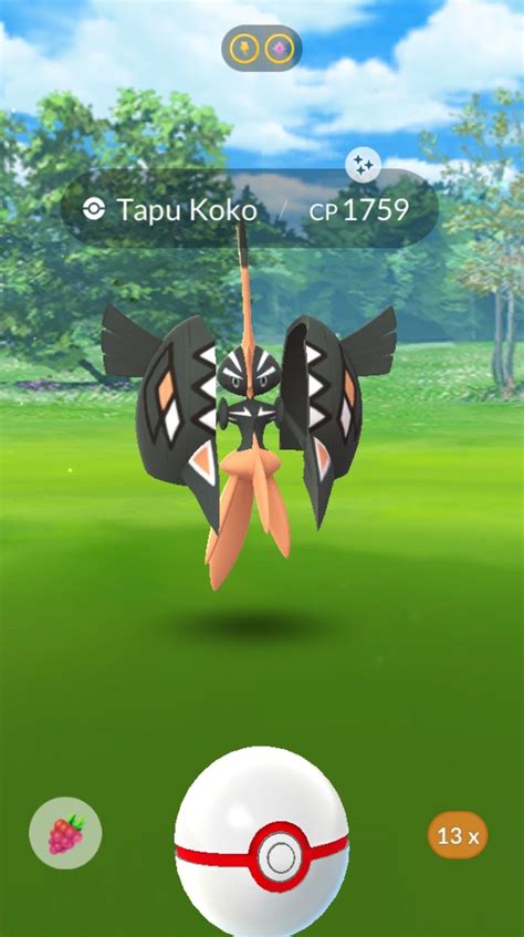 Tapu Koko Pokemon Go