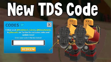 Tds Roblox Codes 2024 New Year Code Cheri Deerdre