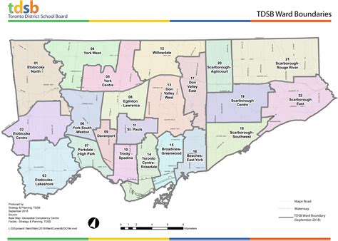 Tdsb Map Tdsb Schools Map Canada