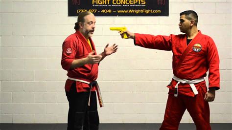 Technique Of The Week Gun Disarm Japanese Jujitsu Combatives Youtube