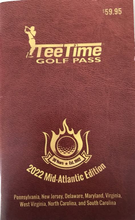 Tee It Up Big 33 Brings You The Tee Time Golf Pass Discount Booklet