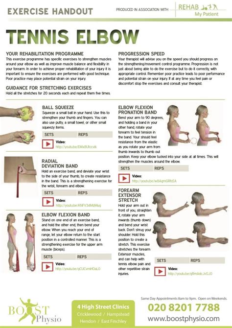 Tennis Elbow Exercises