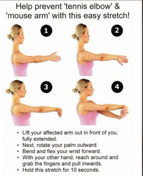 Tennis Elbow Stretches