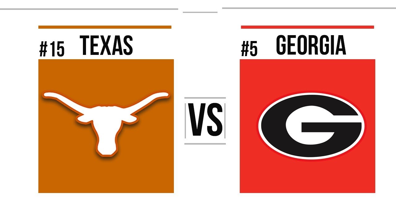 Texas V Georgia