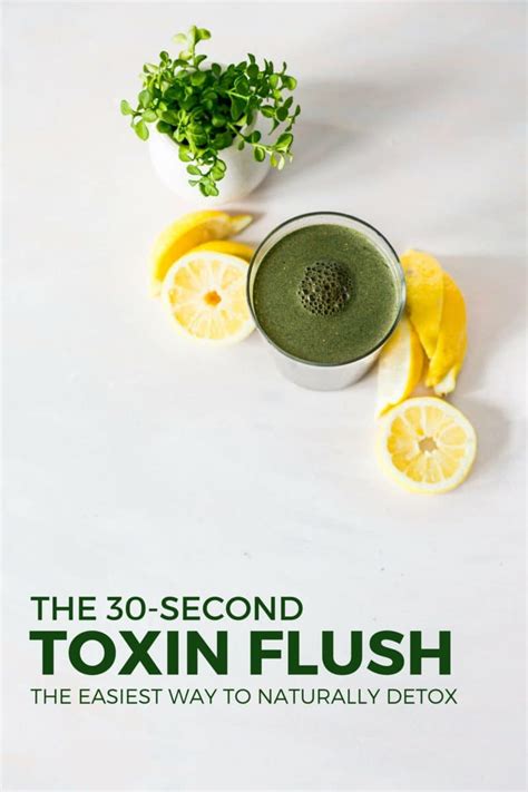 The 30 Second Toxin Flush The Easiest Way To Detox Yuri Elkaim