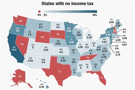 What States Have No Income Tax? Your Tax Haven - Black Atlantic