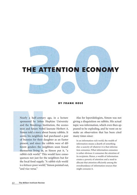 The Attention Economy 3 0 Ppt