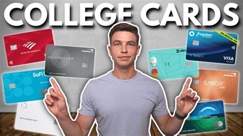 The Best Credit Cards For College Students Youtube