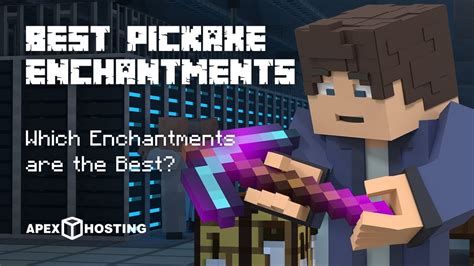 The Best Pickaxe Enchantments In Minecraft Youtube