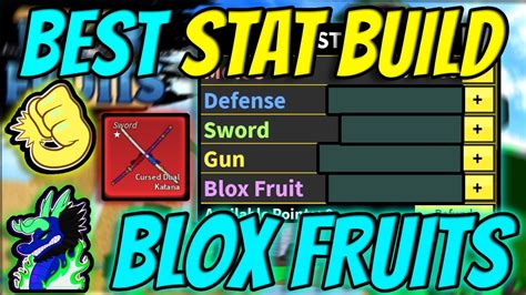 The Best Stat Build In Blox Fruit S Current Meta Youtube