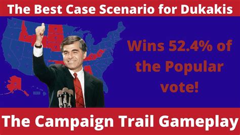 The Campaign Trail Game The Best Case Scenario For Michael Dukakis