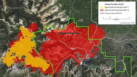 The Fire Is Out Of Control Southwestern Alberta Wildfire Quadruples