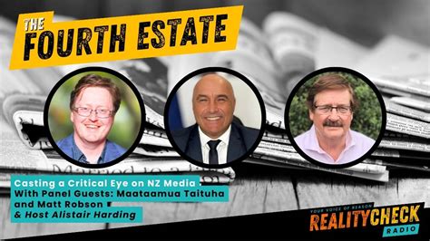 The Fourth Estate Casting A Critical Eye On Nz Media With Panel