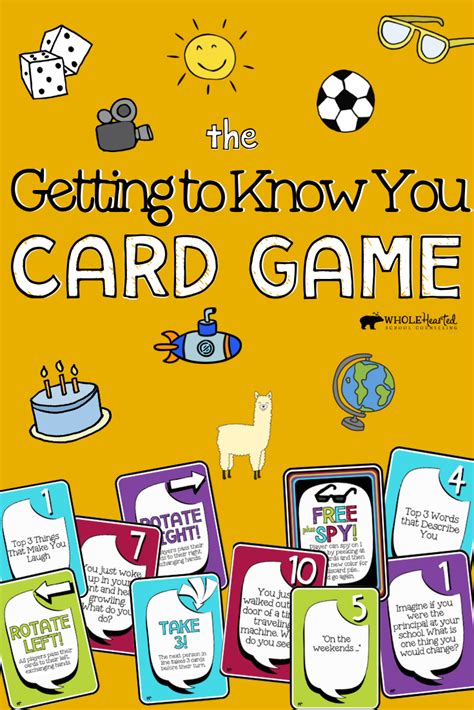 The Getting To Know You Card Game Fun Rapport Building Conversation