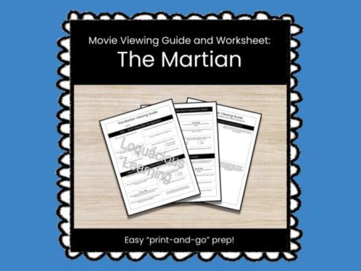 The Martian Movie Viewing Guide Amp Worksheets Teaching Resources