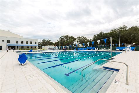 The Mezrah Family Aquatic Center Includes 25 Yard Competition Lap Pool