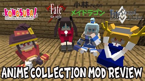 The Minecraft Anime Waifu Mod Minecraft Anime Collection Mod Review