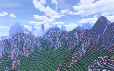 The Most Amazing Mountain Generation Seeds On Minecraft Bedrock Pe