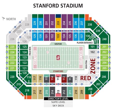 The Most Amazing Stanford Stadium Seating Chart Seating Charts