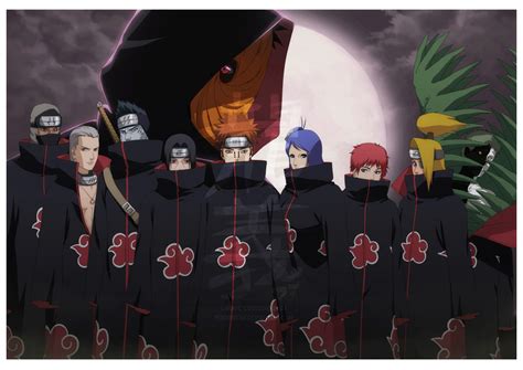 The Next Genration Of Akatsuki Members Akatsuki Fanpop