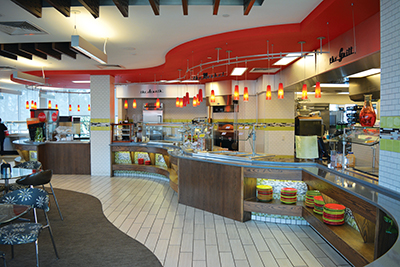 The Niche Dining Commons Restaurant Scott Hall University Of