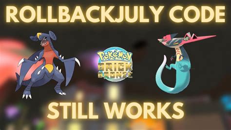 The Pokemon Brick Bronze Rollbackjuly Code Still Works Project Bronze