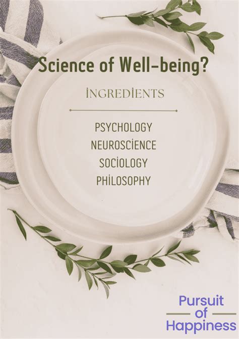 The Science Of Well Being Psychological Science