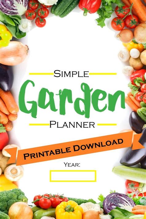 The Simple Garden Planner Printable Download The Beginner S Garden