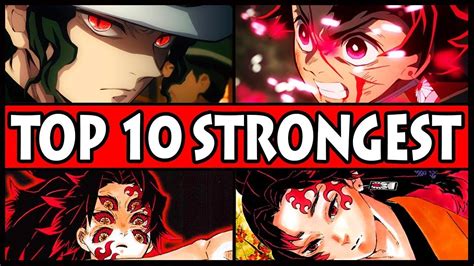 The Top 10 Strongest Demon Slayer Characters Ranked By Japanese Anime