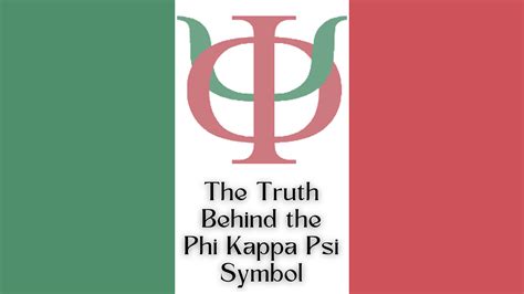 The Truth Behind The Phi Kappa Psi Symbol Phi Kappa Psi Official Store