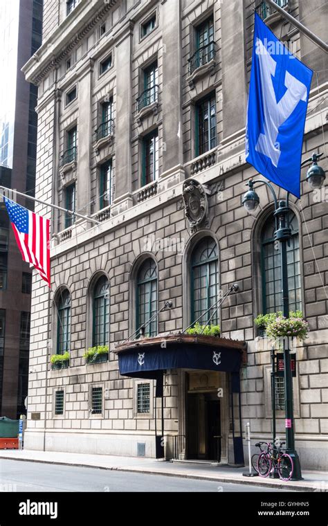 The Yale Club Of New York City Stock Photo Royalty Free Image