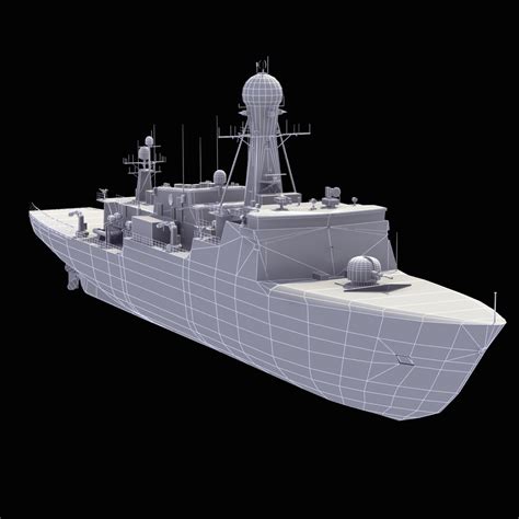 Thetis Class 3D Max