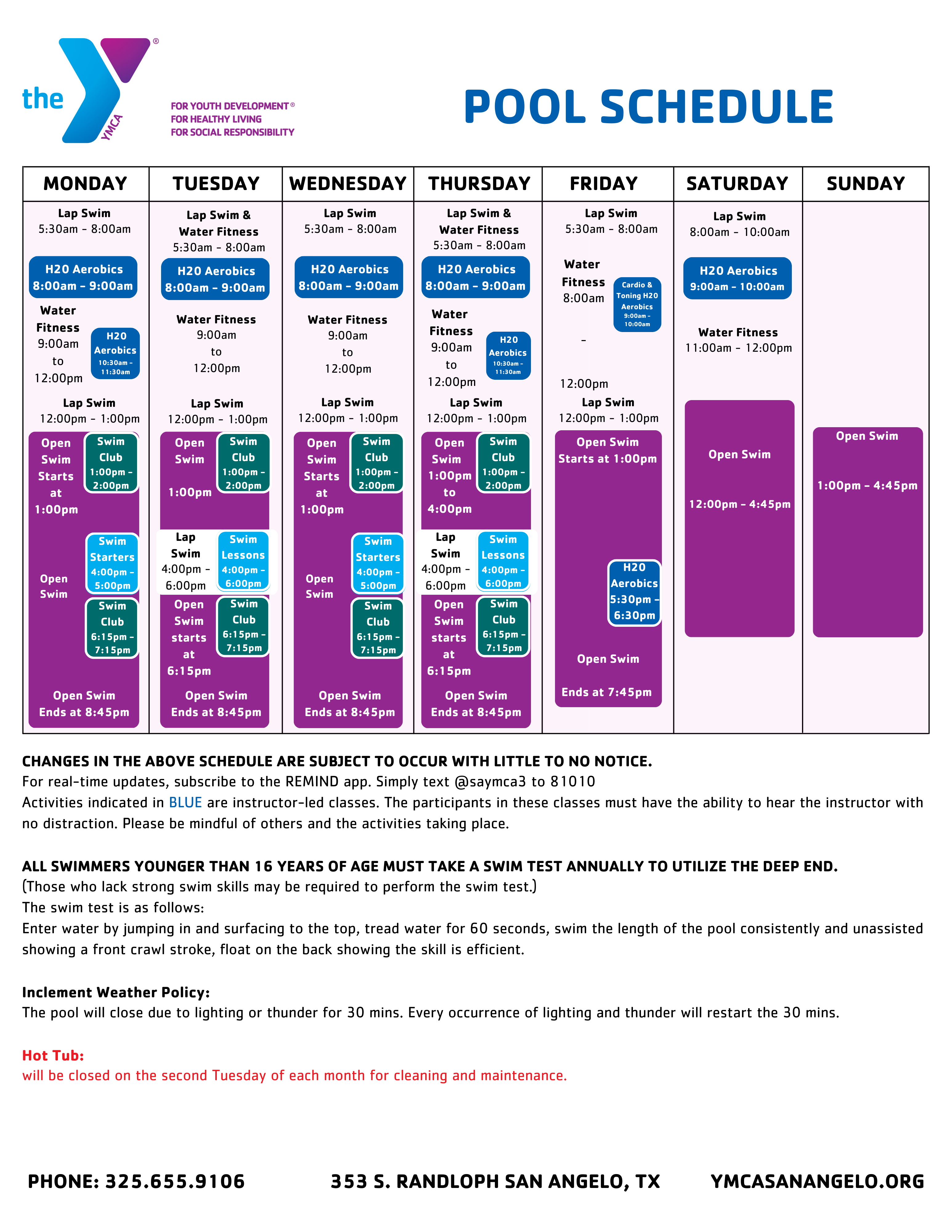 Thornhill Pool Schedule Silver Nexus