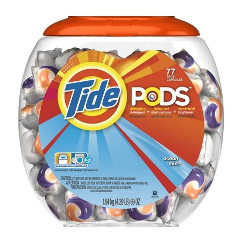 Tide Pods 77 Count Ocean Mist Laundry Detergent At Lowes Com