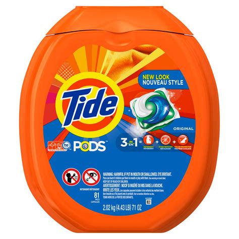 Tide Pods Original Scent Laundry Detergent 81 Count 003700093045