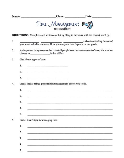 Time Management Skills Lesson Made By Teachers