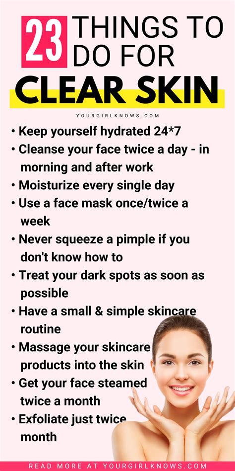 Tips For Clear Skin