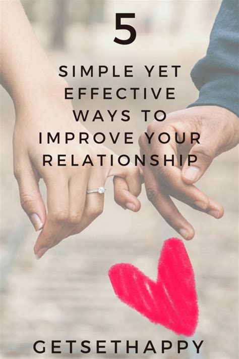 Tips For Improving Relationship