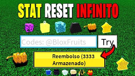 Todos Os C Digos De Reset Status Do Blox Fruits E Como Fazer Reset