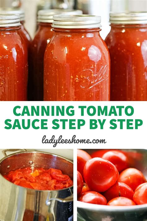 Tomato Sauce Canning Guide: Safe Methods